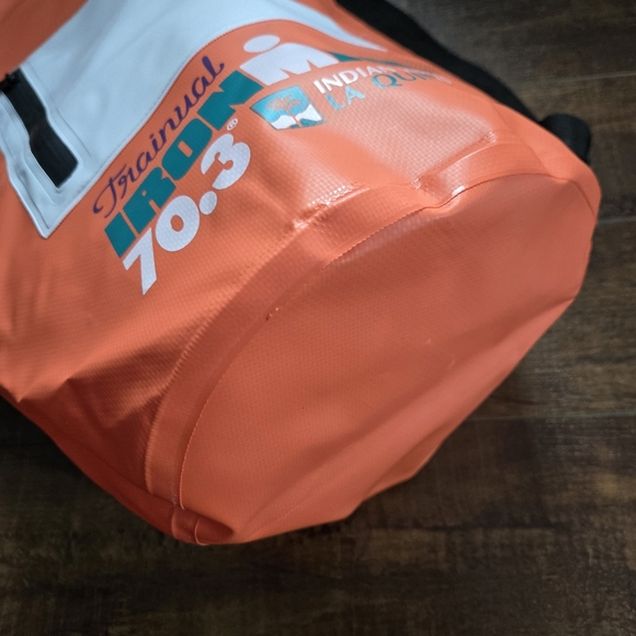 Trainual Ironman 70.3 Indian Wells Quinta Orange Triathlon Waterproof Dry Bag - Picture 8 of 10